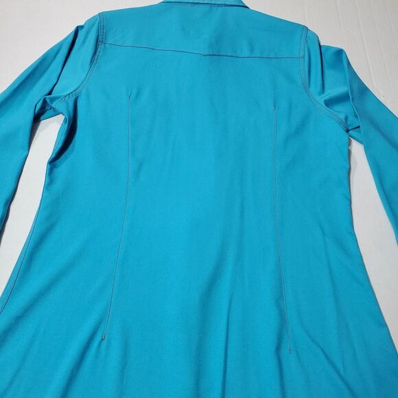 Cowgirl Justice Shirt Midi Dress Western Style Size L - Picture 15 of 16